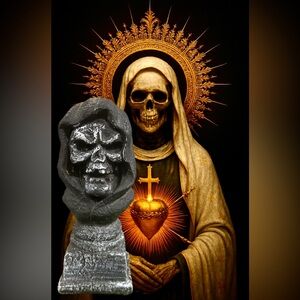 Grim Reaper Tabletop Decor Momentum Brand Excellent Like-New Condition